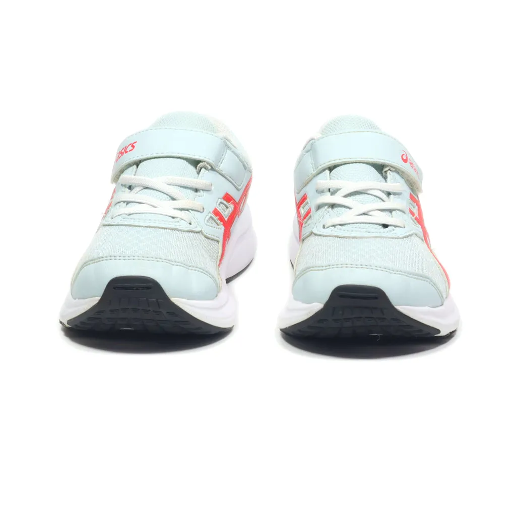 Asics Jolt 3 Sport Shoes Leather Green Colour For Kids