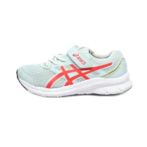 Asics Jolt 3 Sport Shoes Leather Green Colour For Kids
