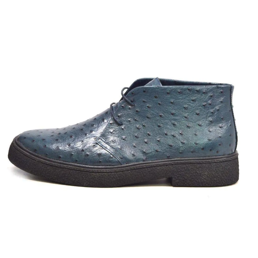 British Walkers Playboy Classic Men's Ostrich Leather Limited Edition