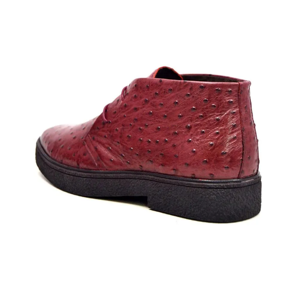 British Walkers Playboy Classic Men's Ostrich Leather Limited Edition