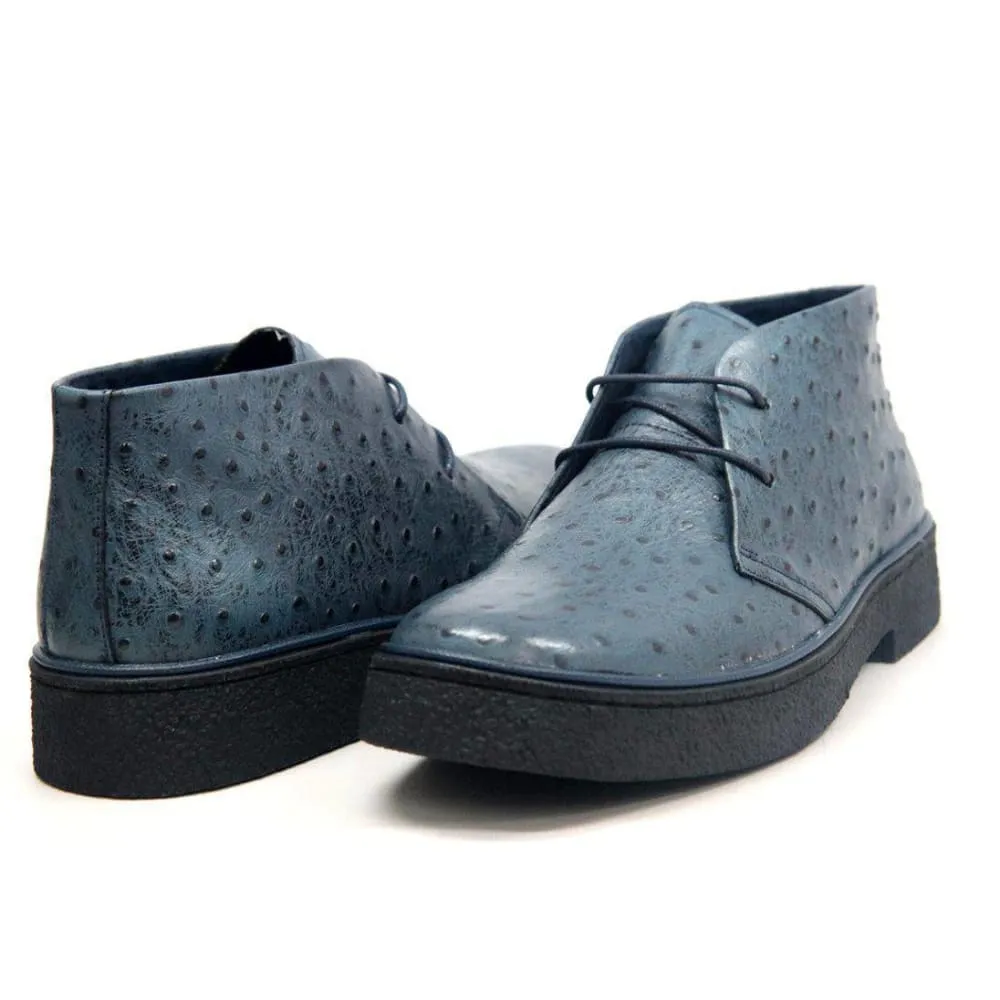British Walkers Playboy Classic Men's Ostrich Leather Limited Edition