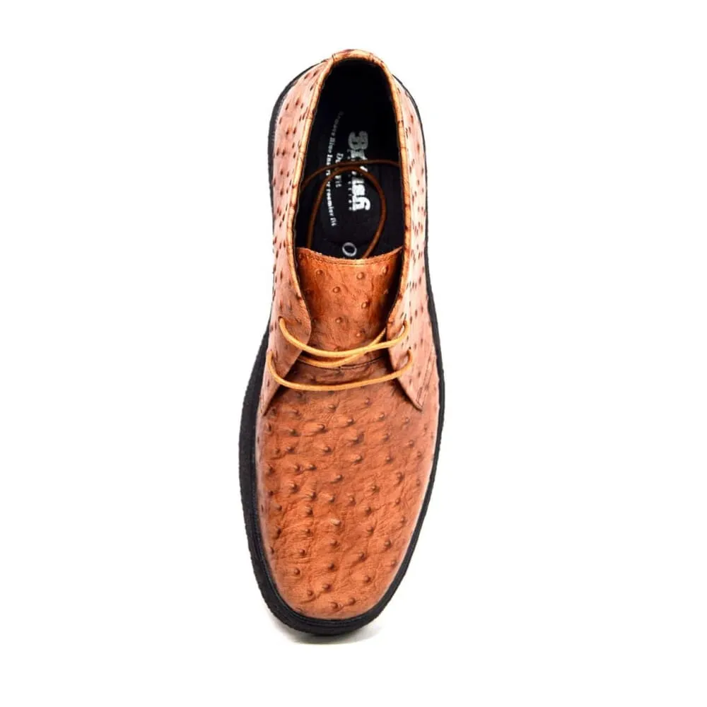 British Walkers Playboy Classic Men's Ostrich Leather Limited Edition