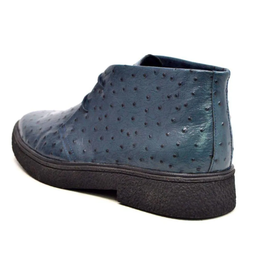 British Walkers Playboy Classic Men's Ostrich Leather Limited Edition
