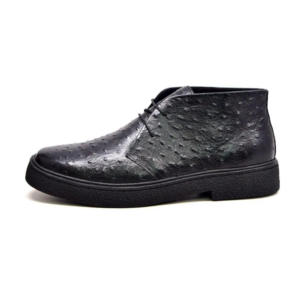 British Walkers Playboy Classic Men's Ostrich Leather Limited Edition