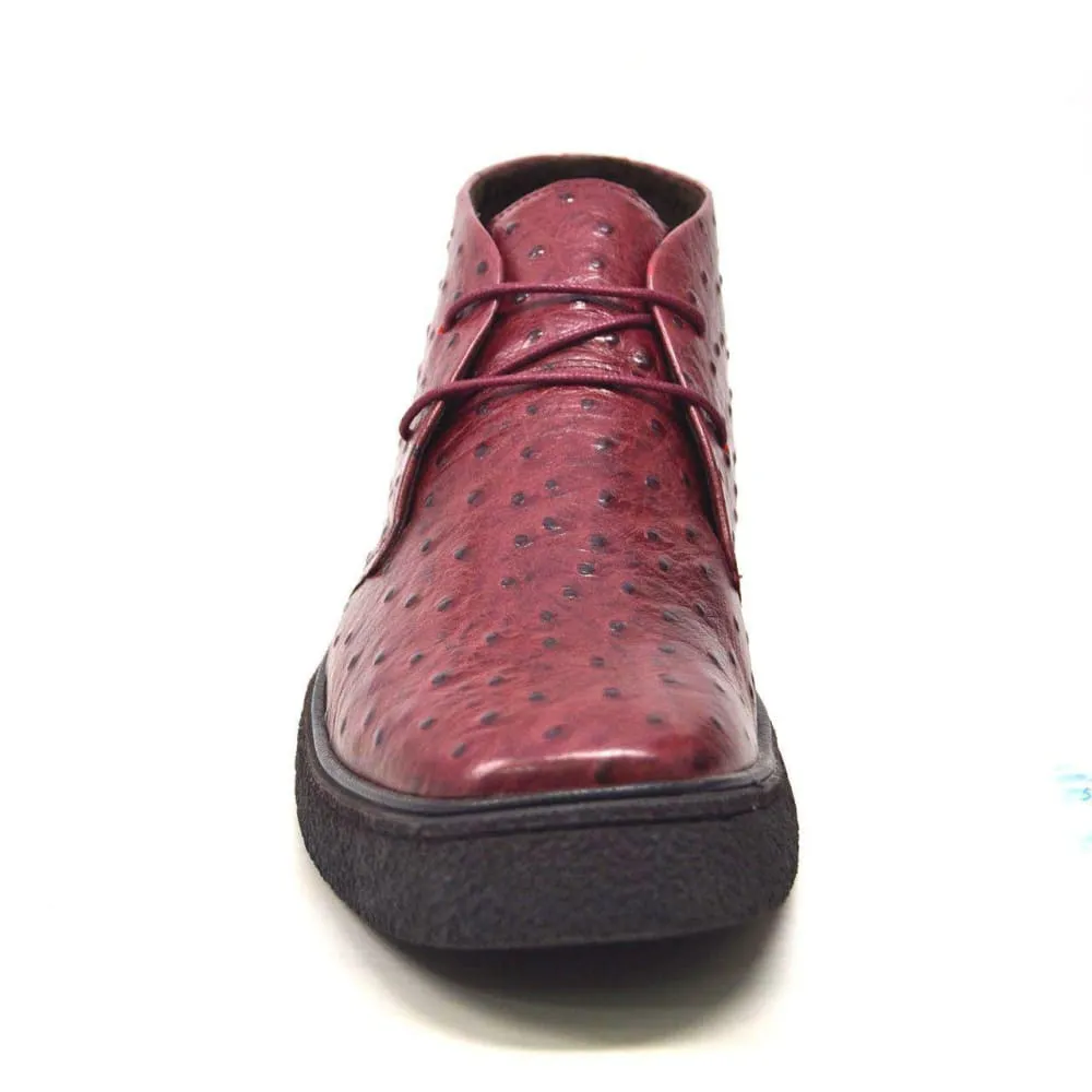 British Walkers Playboy Classic Men's Ostrich Leather Limited Edition