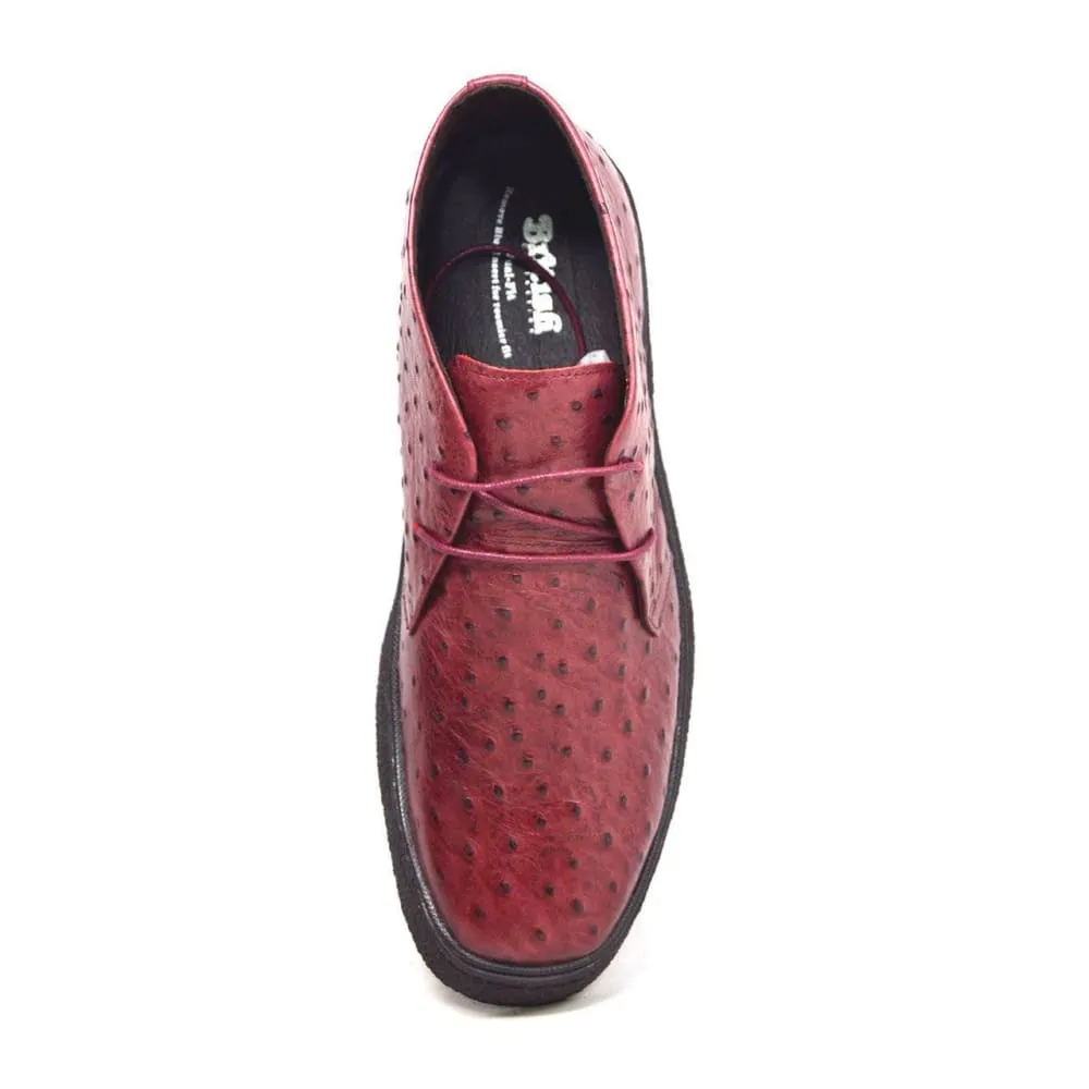 British Walkers Playboy Classic Men's Ostrich Leather Limited Edition