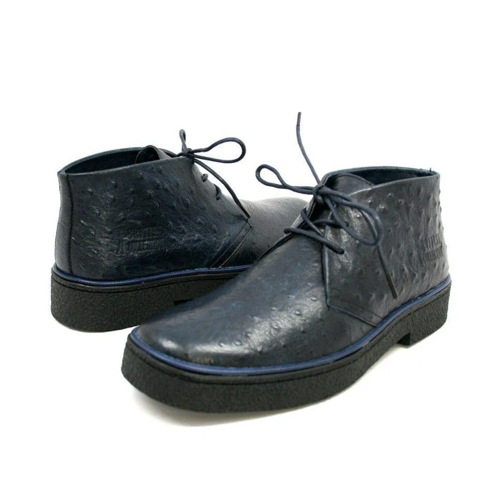 British Walkers Playboy Classic Men's Ostrich Leather Limited Edition