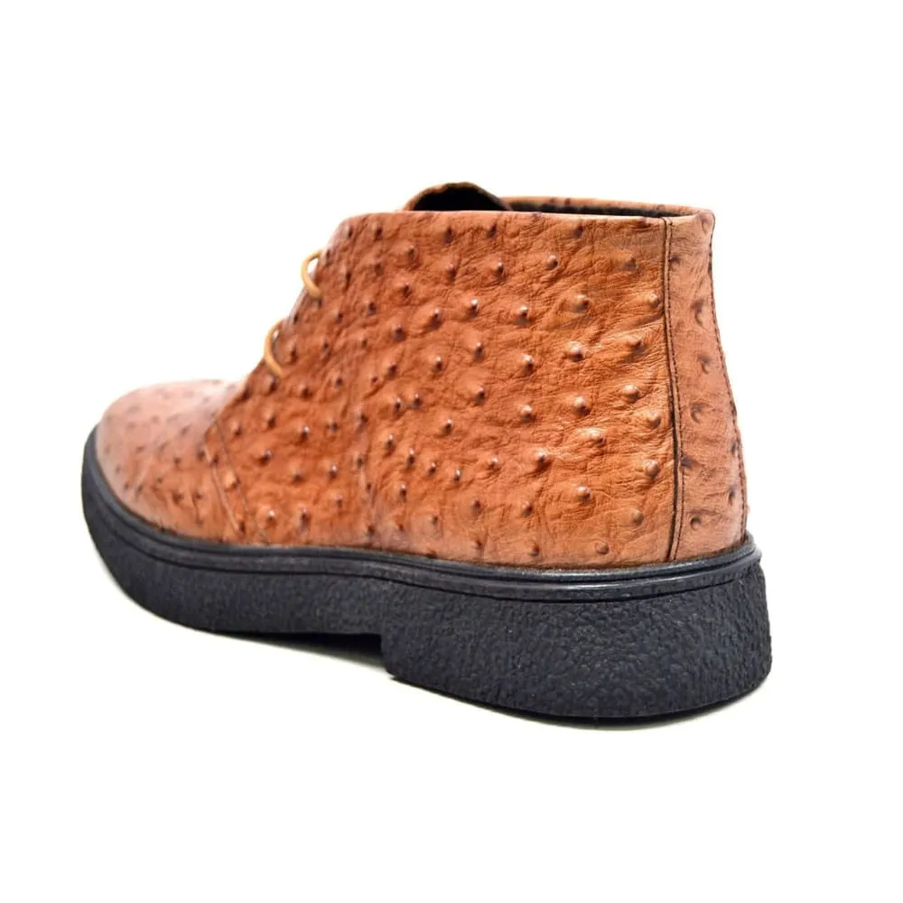 British Walkers Playboy Classic Men's Ostrich Leather Limited Edition