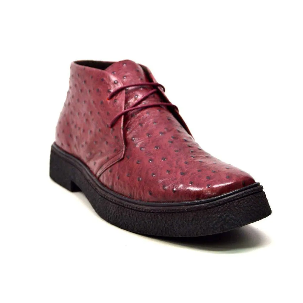 British Walkers Playboy Classic Men's Ostrich Leather Limited Edition
