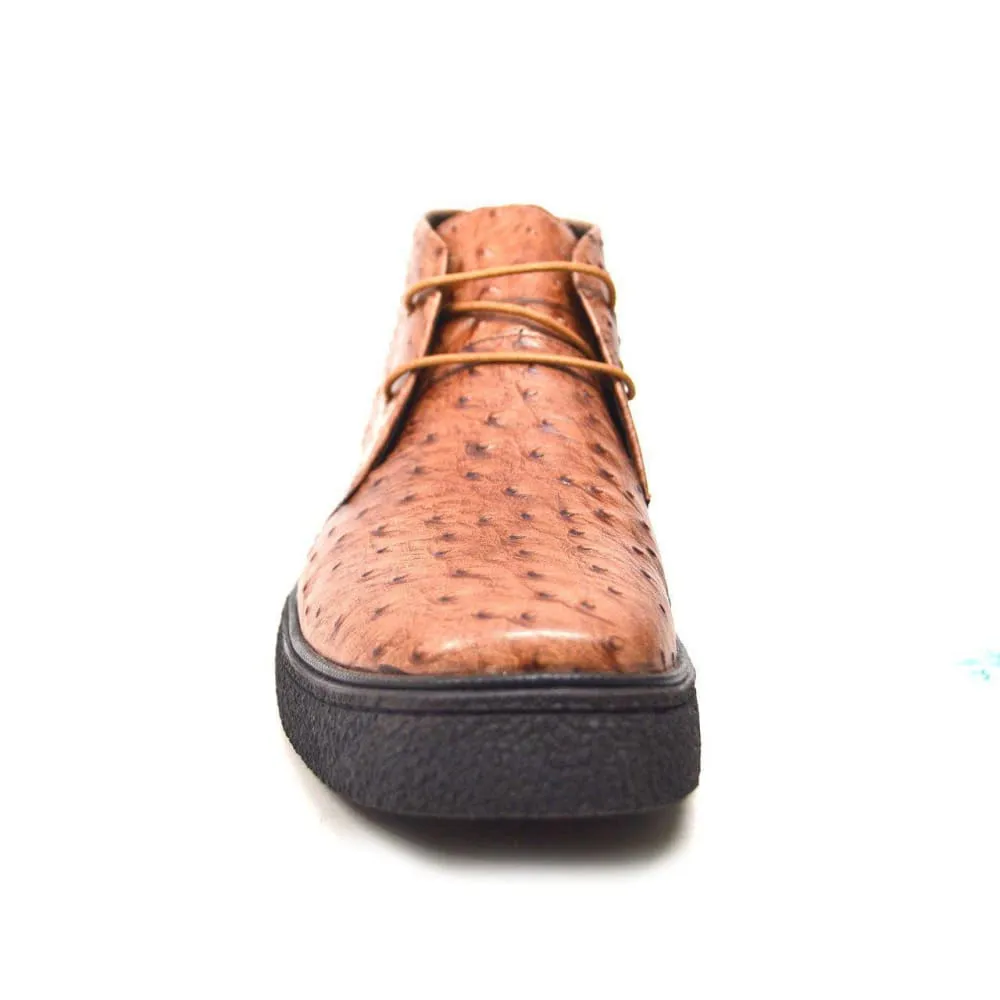 British Walkers Playboy Classic Men's Ostrich Leather Limited Edition