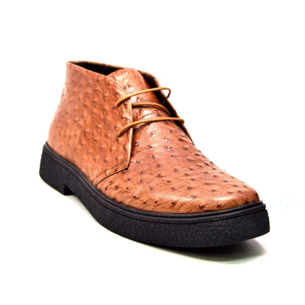 British Walkers Playboy Classic Men's Ostrich Leather Limited Edition