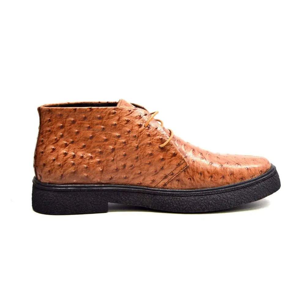 British Walkers Playboy Classic Men's Ostrich Leather Limited Edition