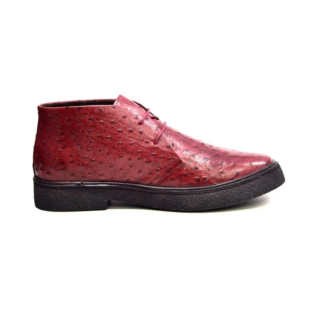 British Walkers Playboy Classic Men's Ostrich Leather Limited Edition