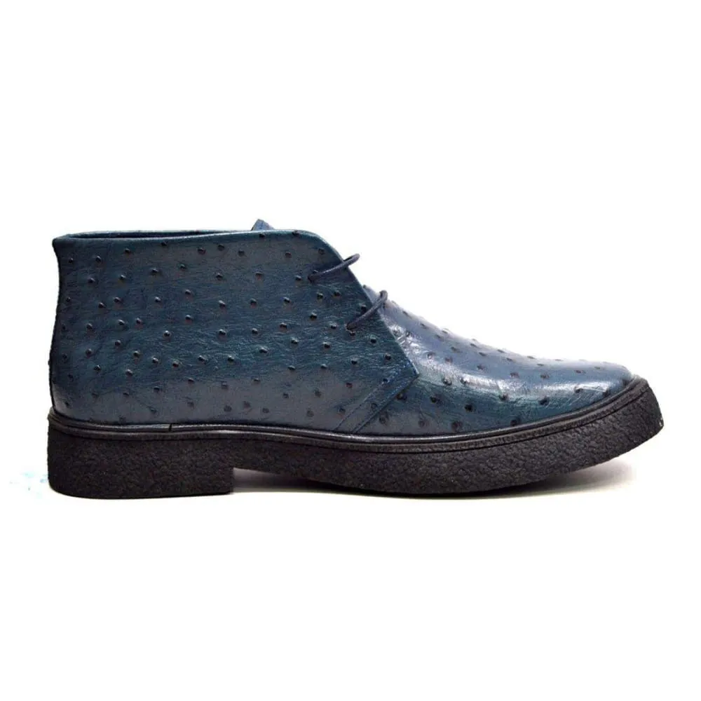 British Walkers Playboy Classic Men's Ostrich Leather Limited Edition