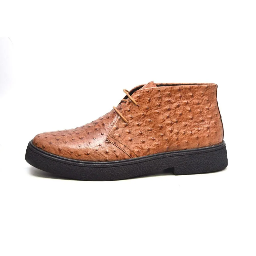 British Walkers Playboy Classic Men's Ostrich Leather Limited Edition