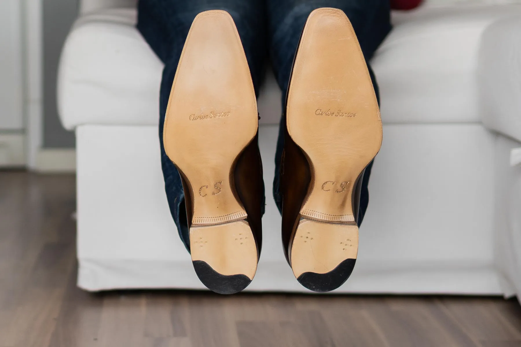 Carlos Santos 9355 Tassel Loafers In Algarve Patina