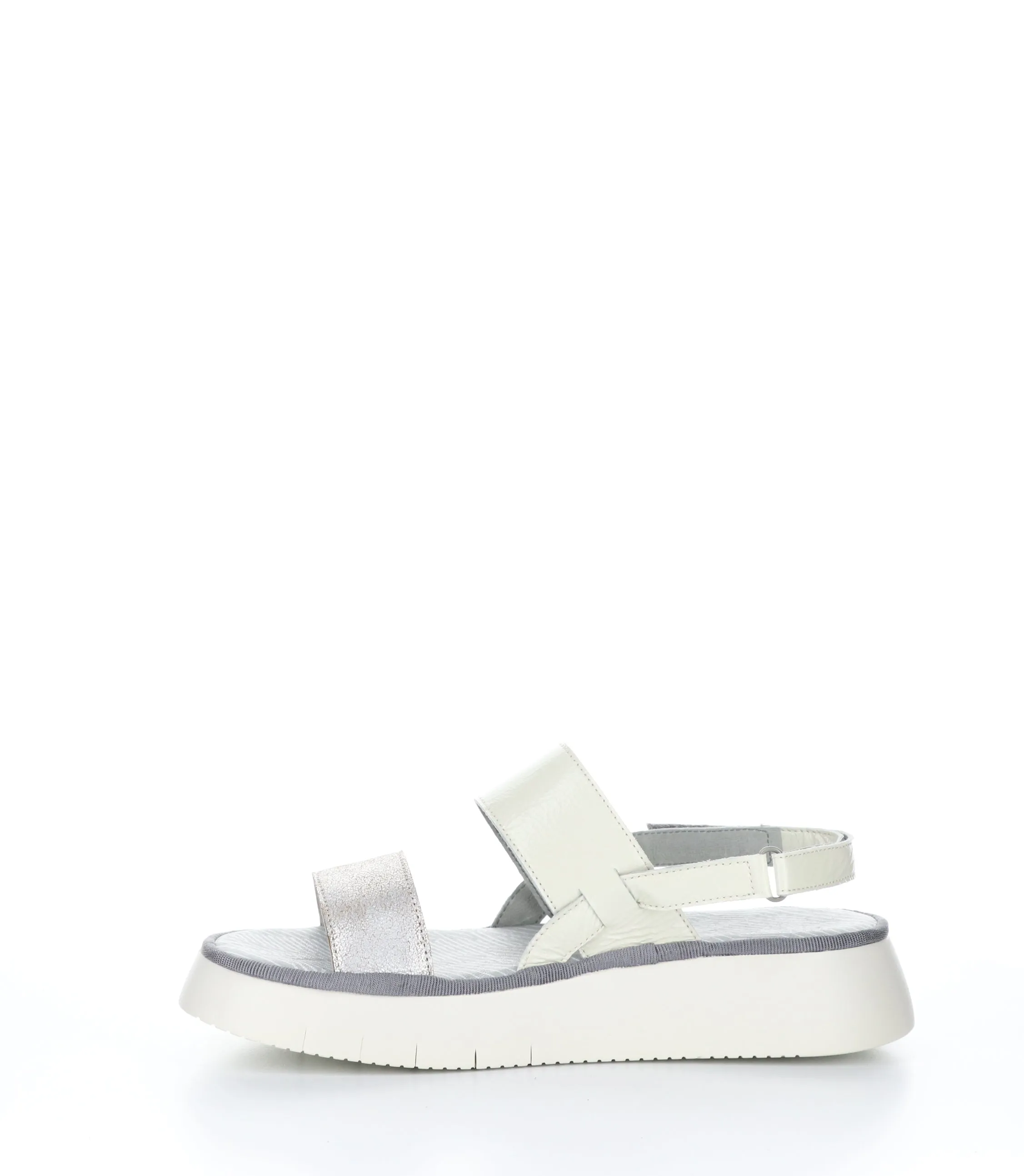 CURA318FLY PEARL/OFF WHITE Wedge Sandals