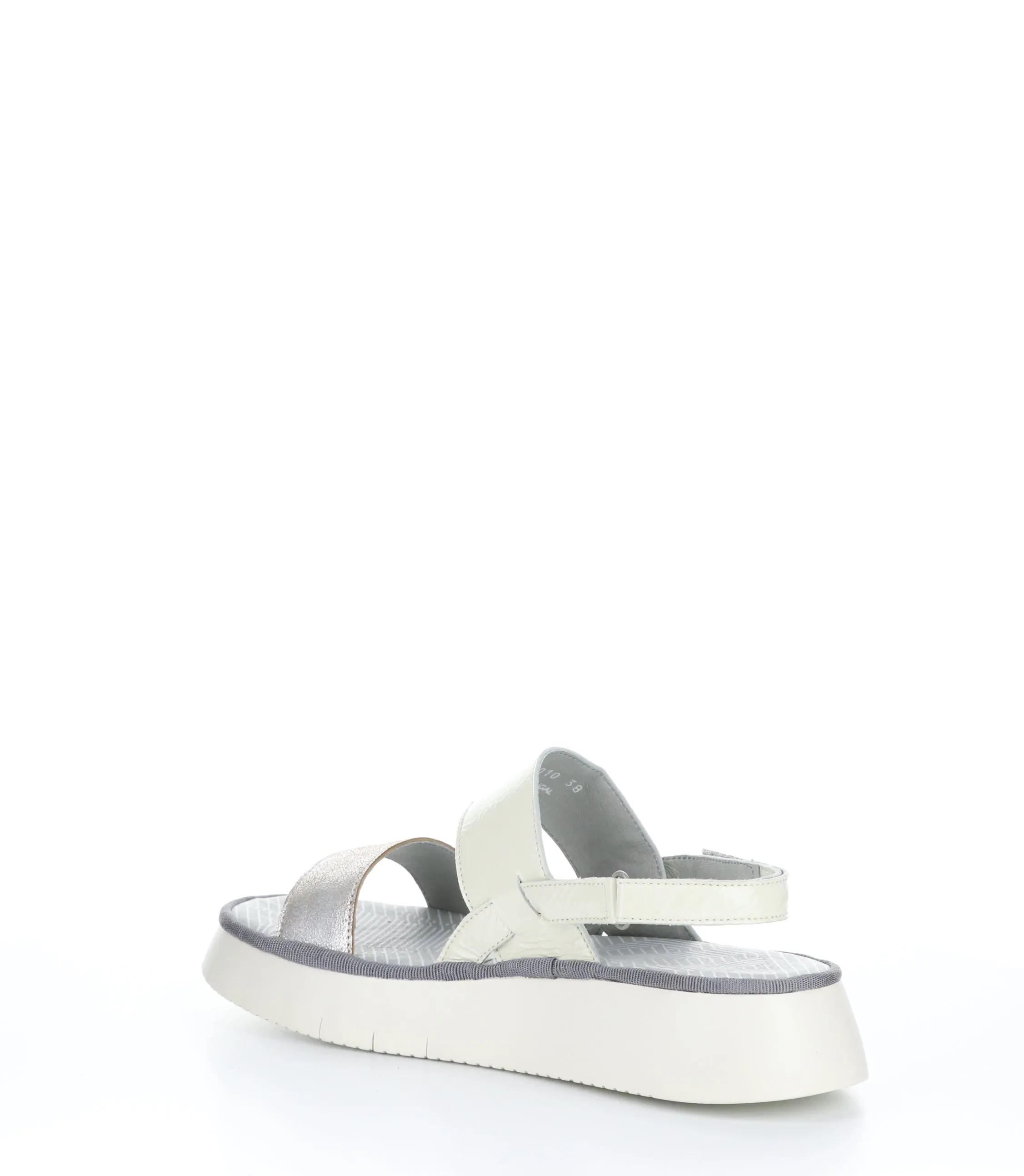 CURA318FLY PEARL/OFF WHITE Wedge Sandals