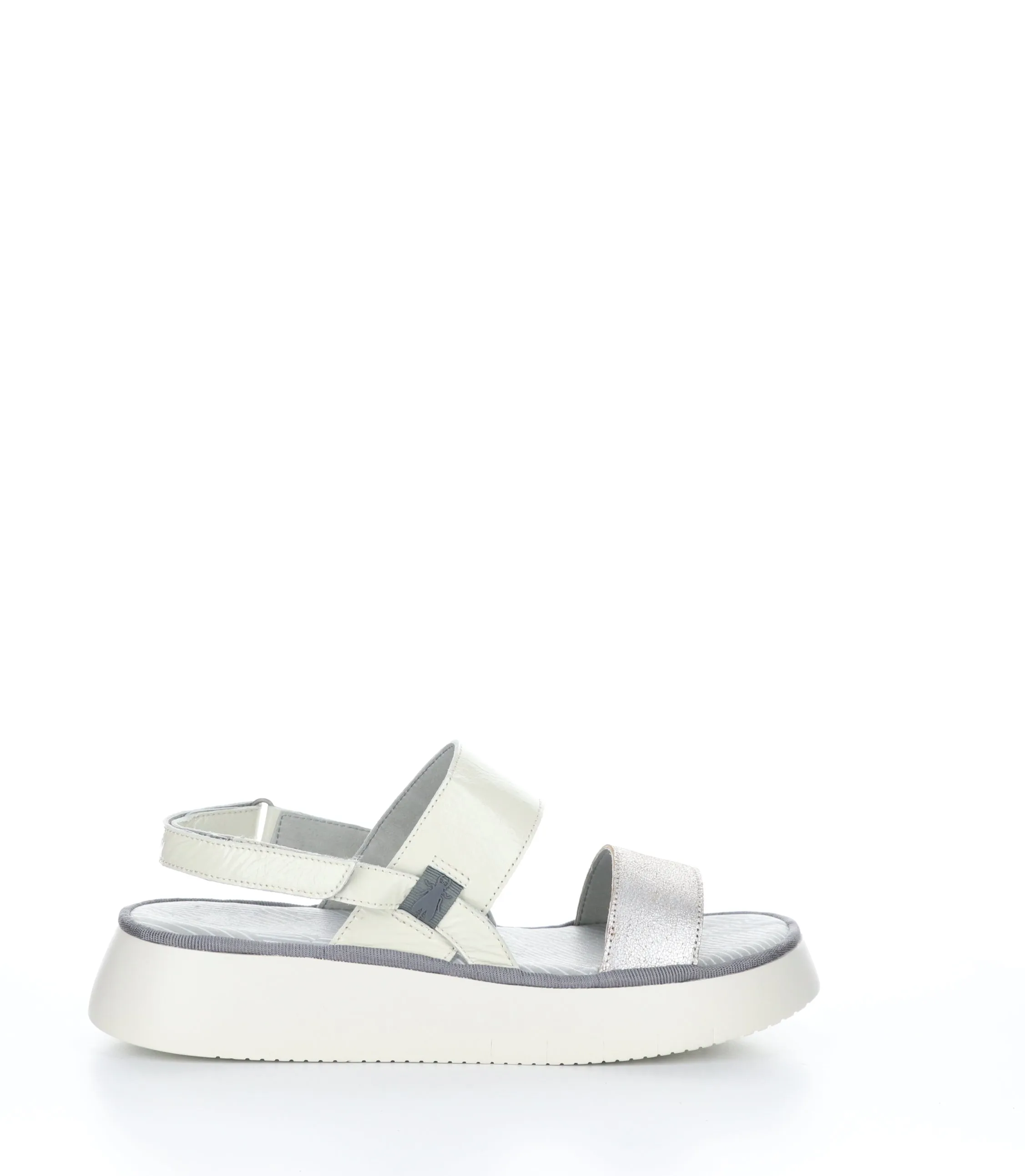 CURA318FLY PEARL/OFF WHITE Wedge Sandals