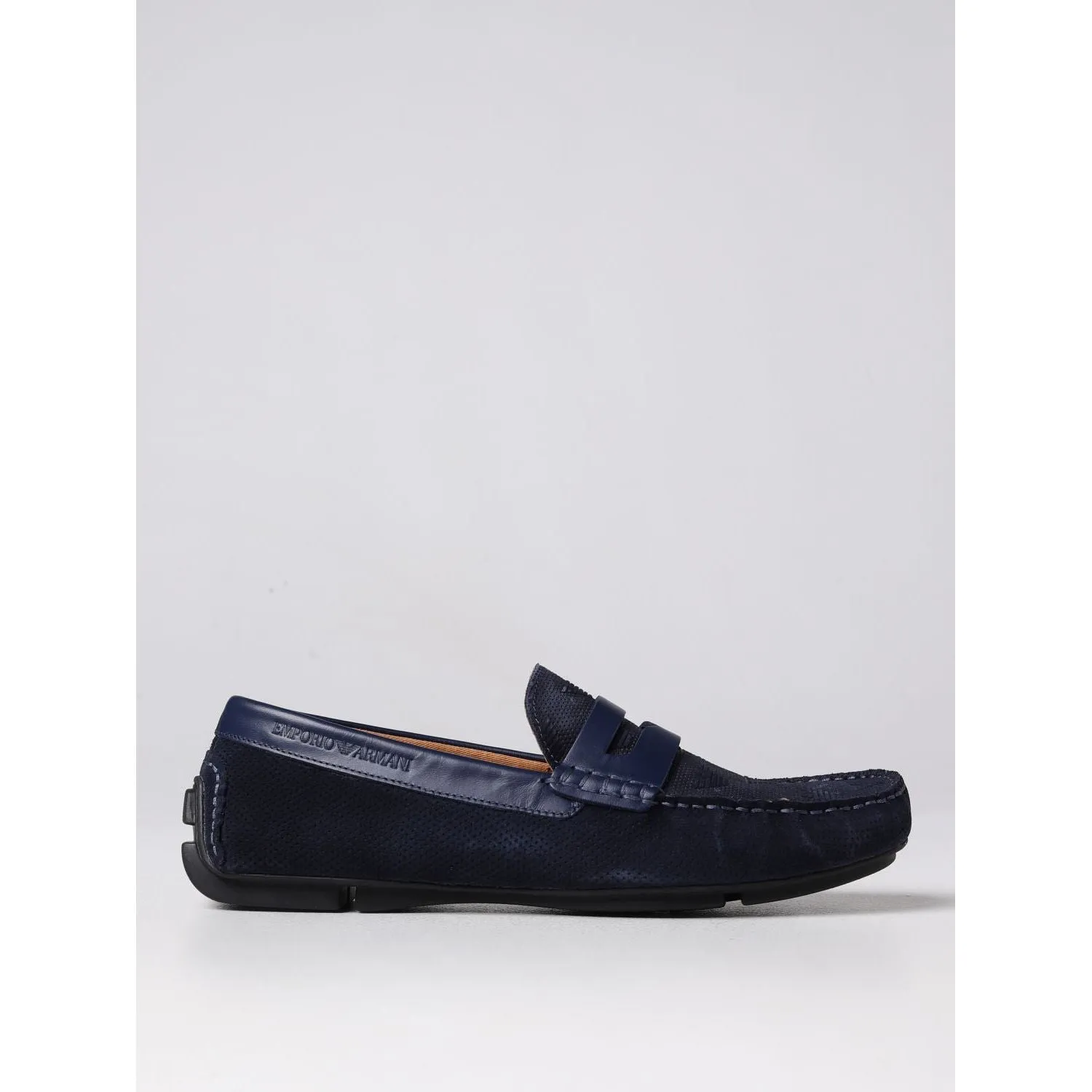 EMPORIO ARMANI LOAFERS WITH LOGO