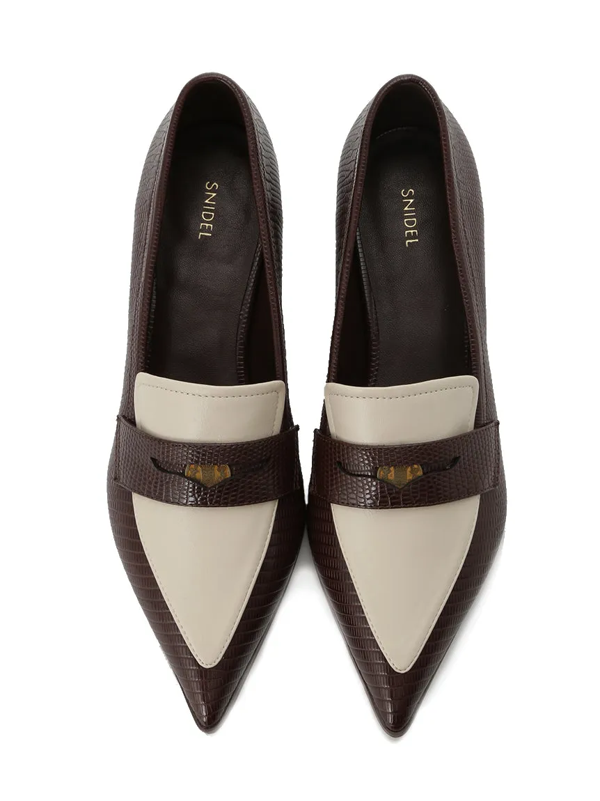 Flat Low Heel Pointed Toe Loafer