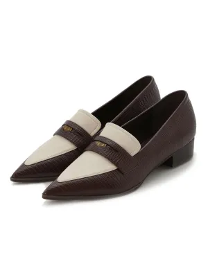 Flat Low Heel Pointed Toe Loafer
