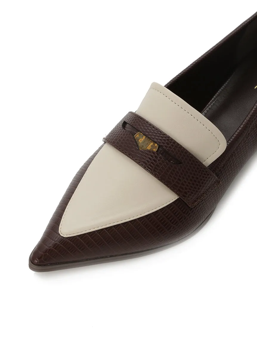 Flat Low Heel Pointed Toe Loafer