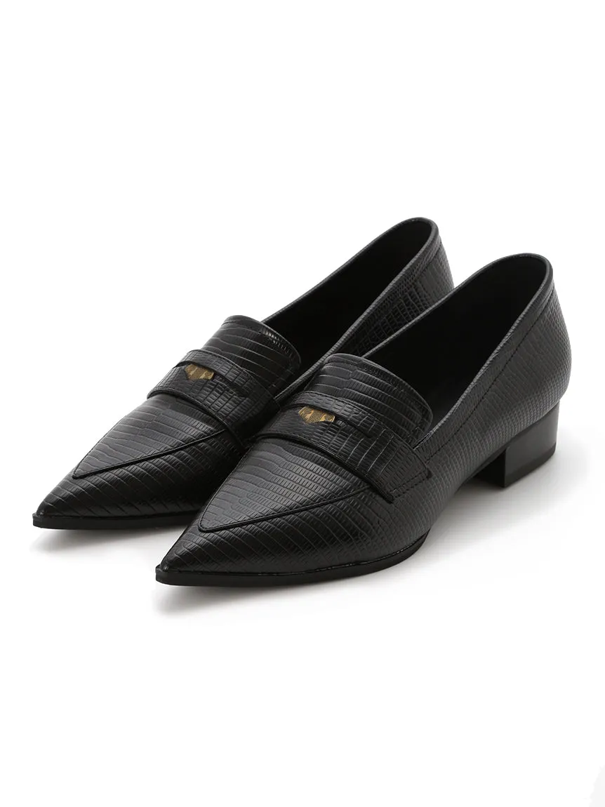 Flat Low Heel Pointed Toe Loafer