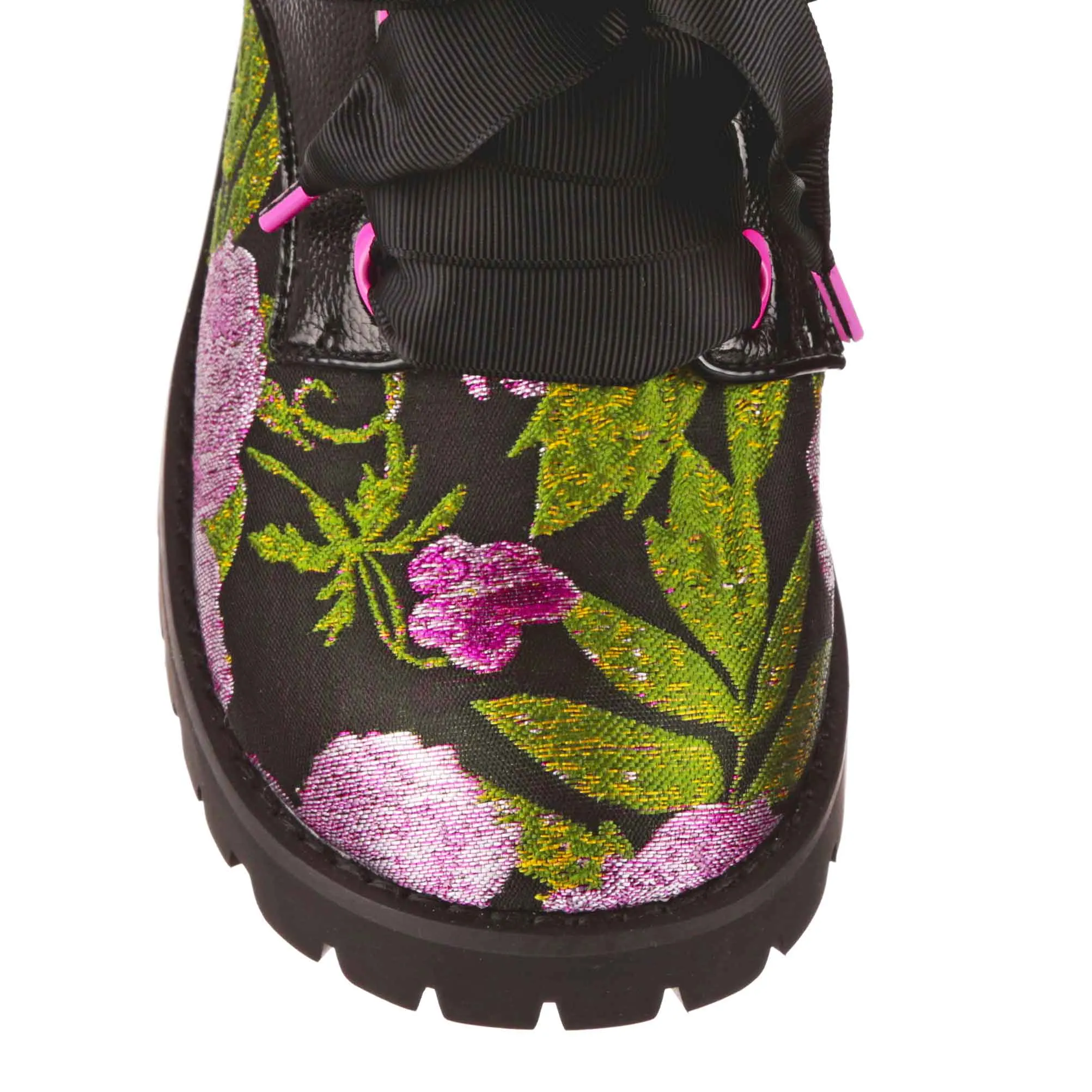 Irregular Choice Women's 4658 01 On Your Mind Lace Up Shoes Black