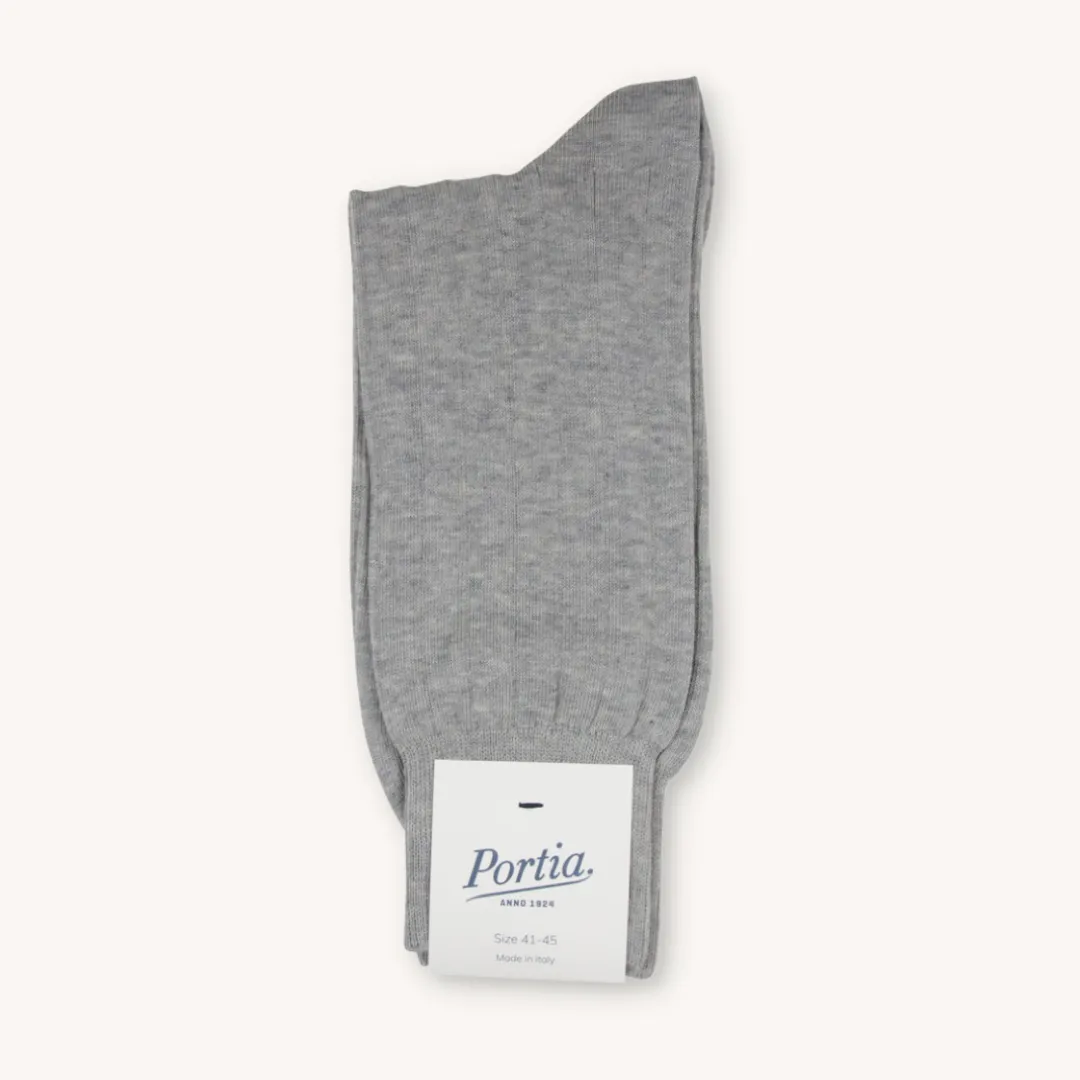 Light Grey Cotton Sock