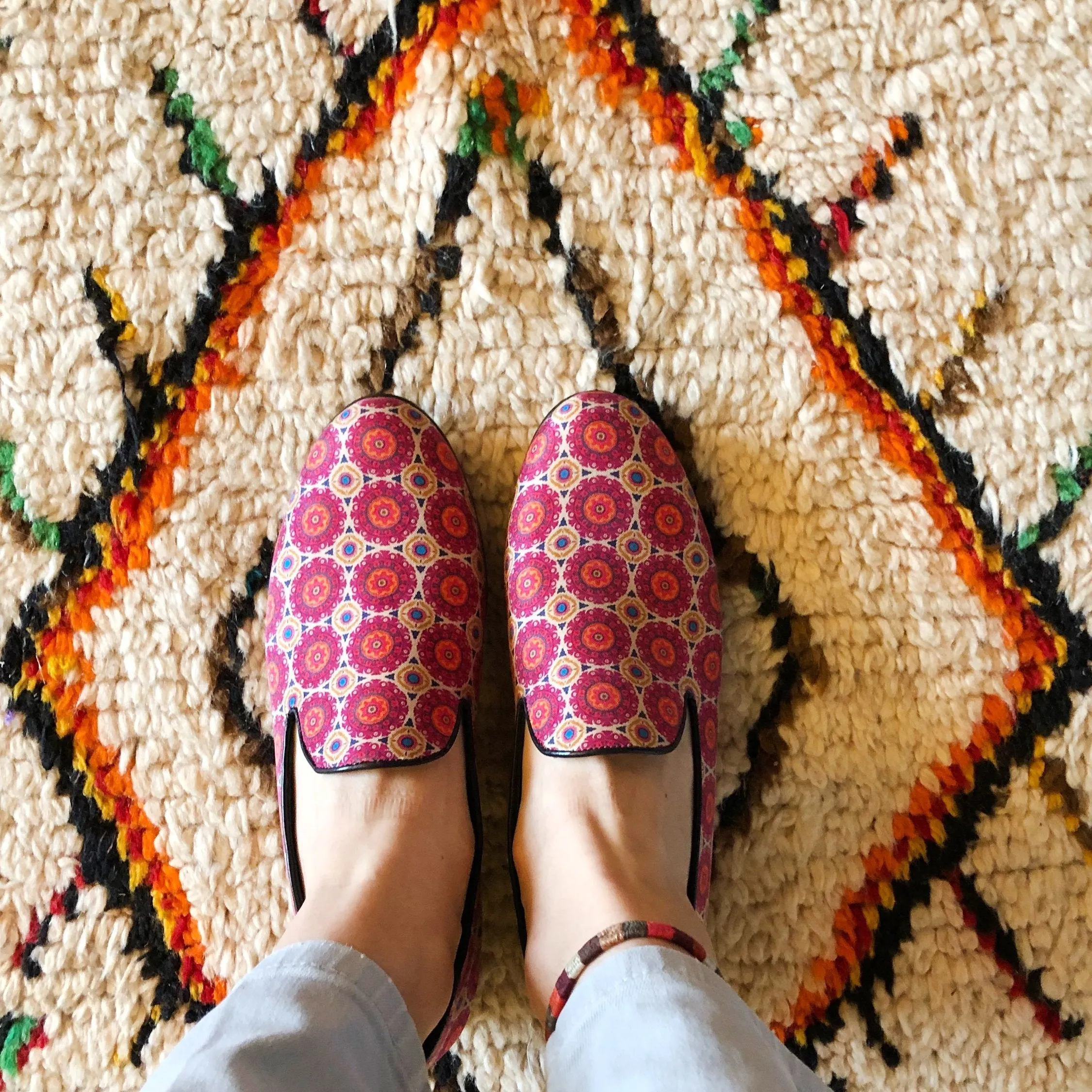 Muzungu Sisters x CB Suzani Print Shoes