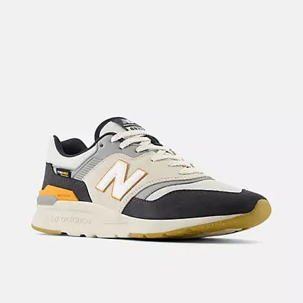 New Balance Men's 997 Sneakers- Beige/Black