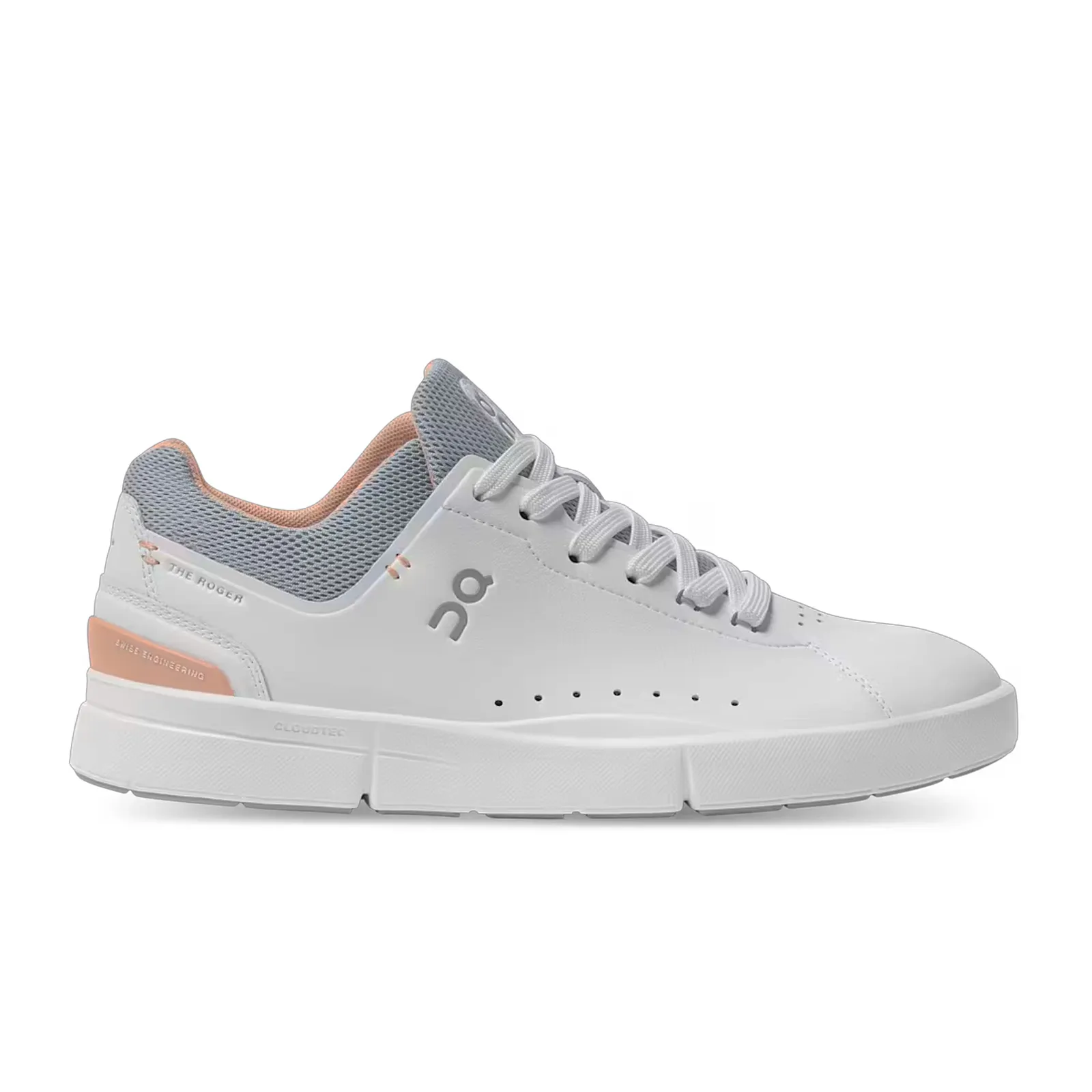 On Running The ROGER Advantage Sneaker (Women) - White/Rose