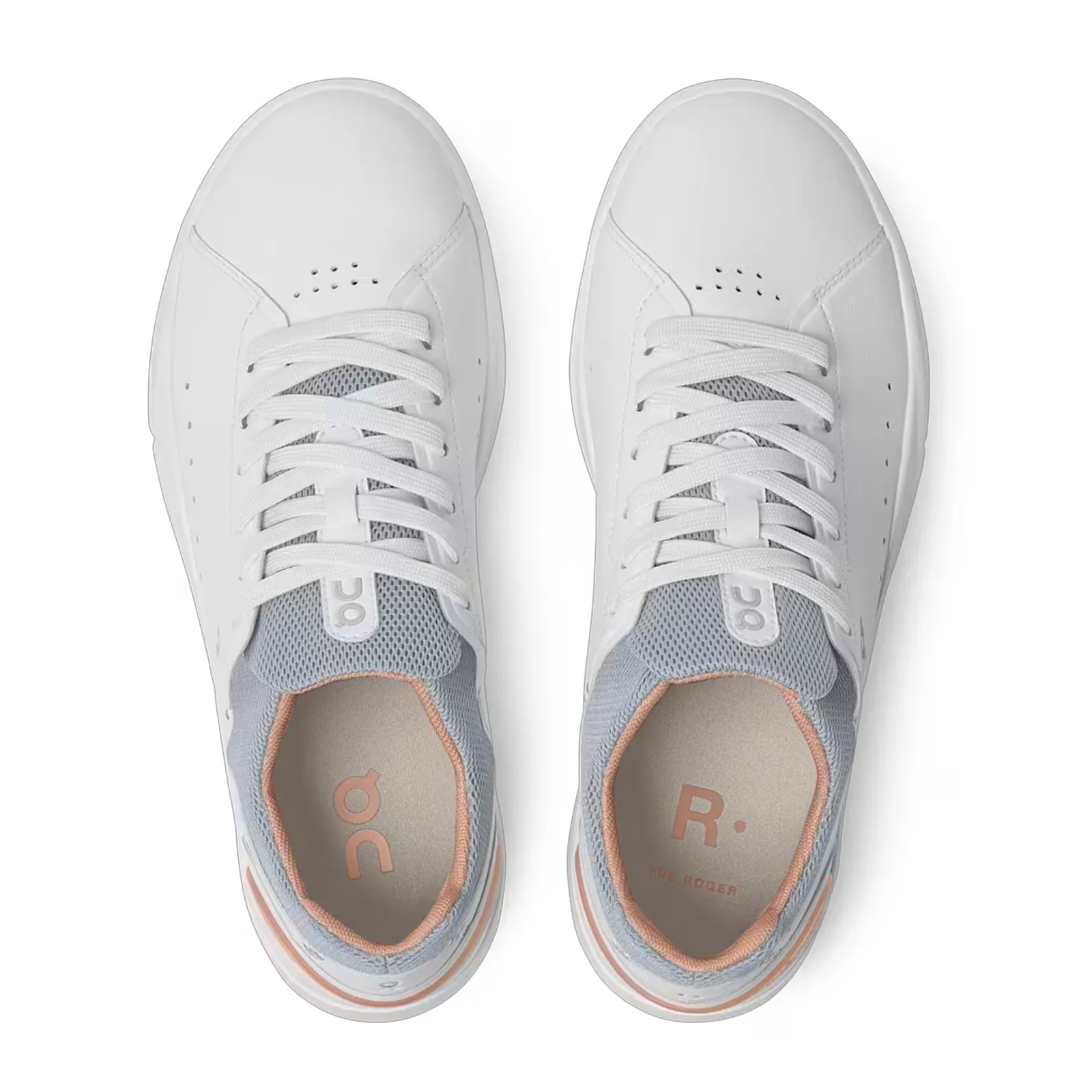 On Running The ROGER Advantage Sneaker (Women) - White/Rose