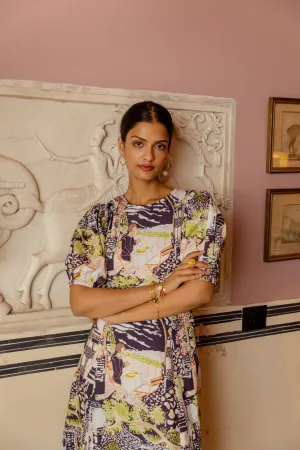 Poppins Dress In Fira Print