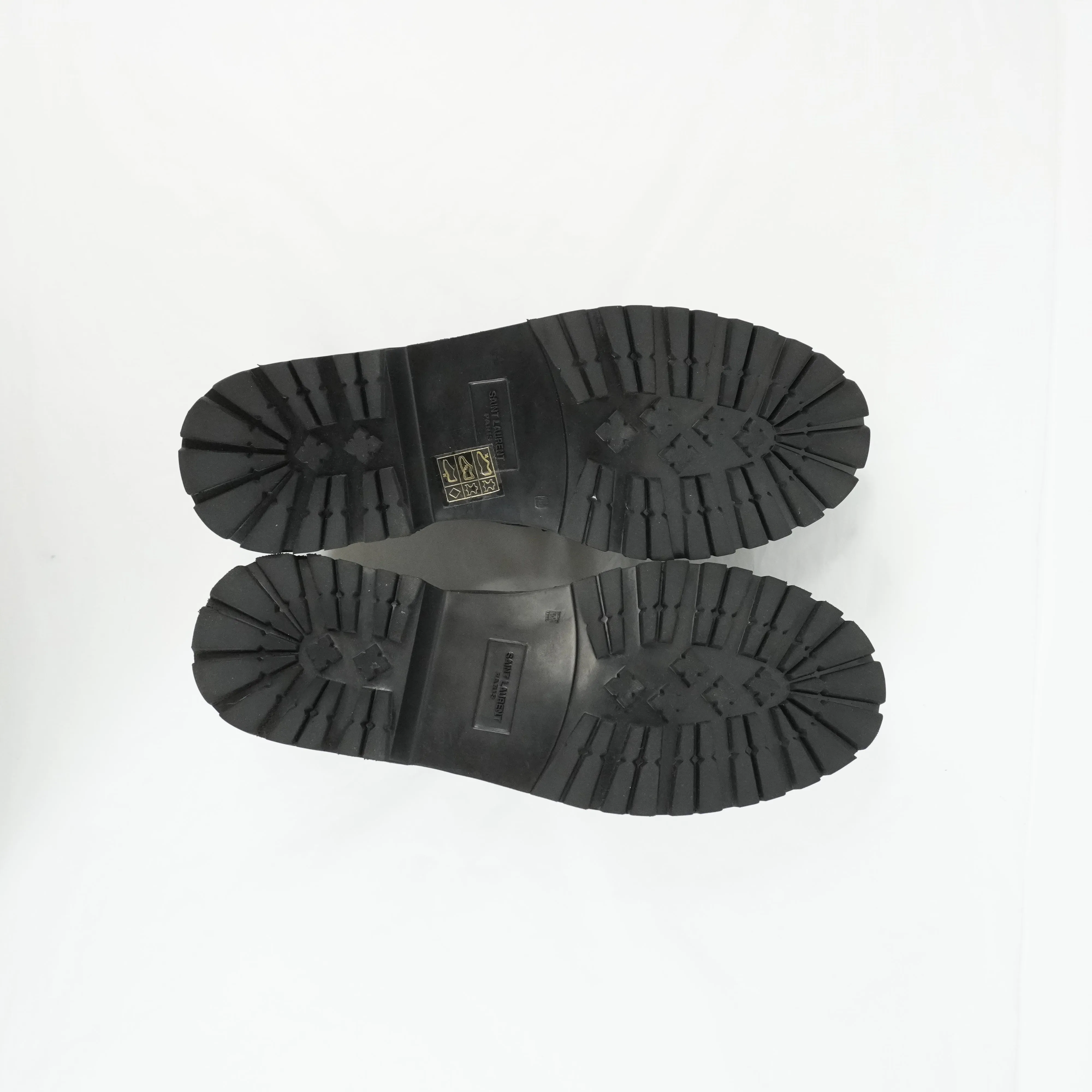 Saint Laurent Loafers Black Patent 37.5