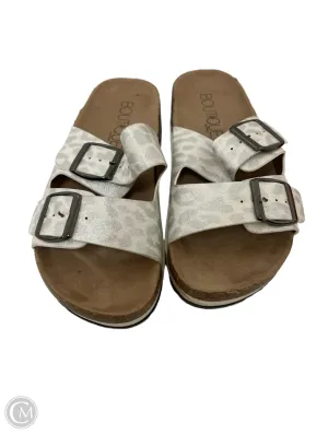 Sandals Flats By Corkys In Animal Print, Size: 6