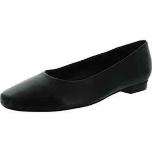 Trotters Women's Flats, Black Leather, 8.5 Wide