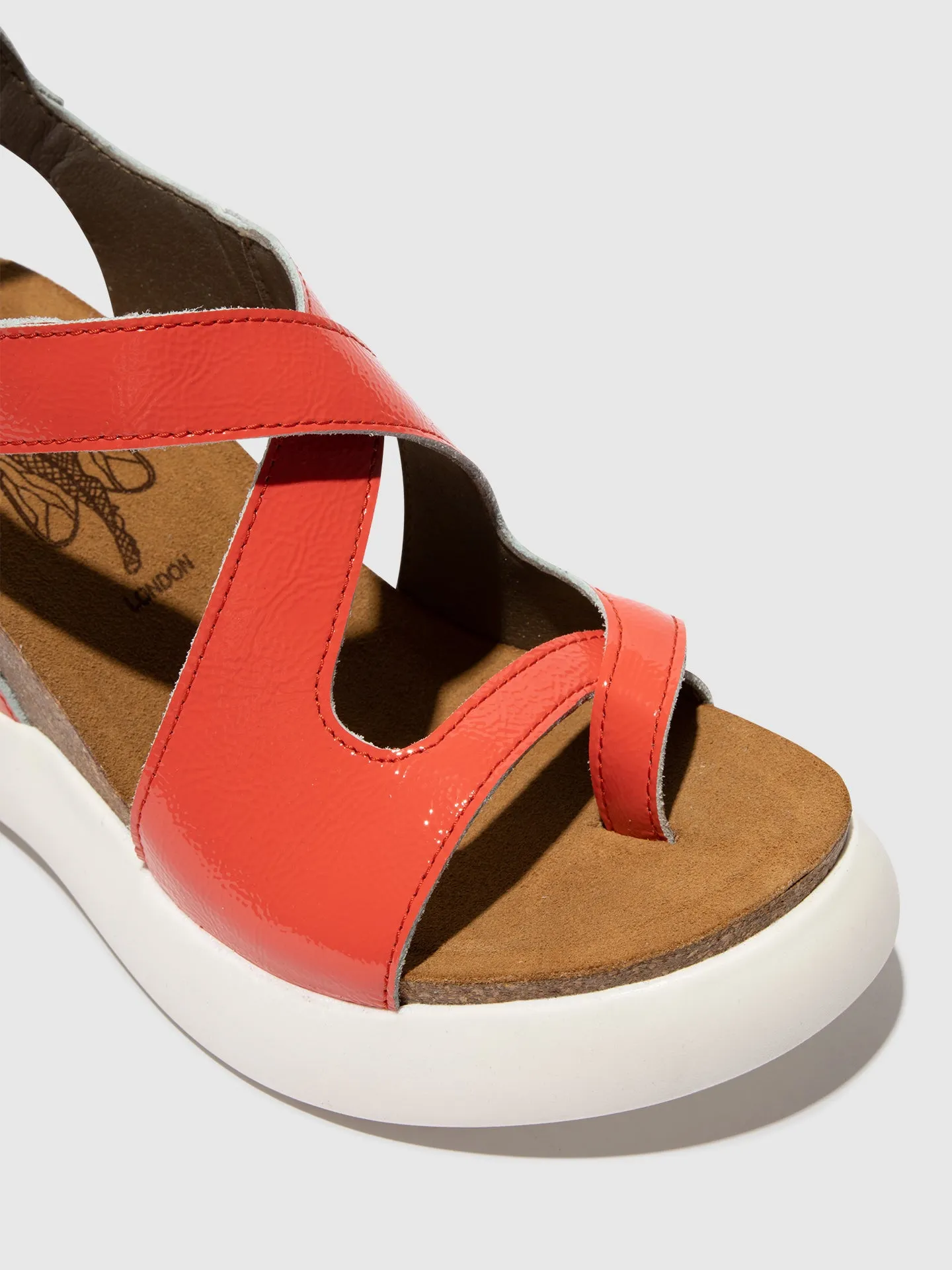 Velcro Sandals GAVI048FLY SCARLET