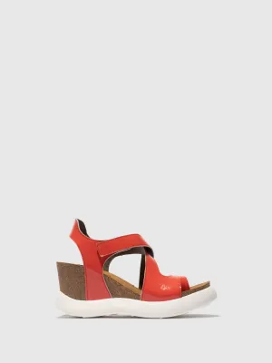 Velcro Sandals GAVI048FLY SCARLET