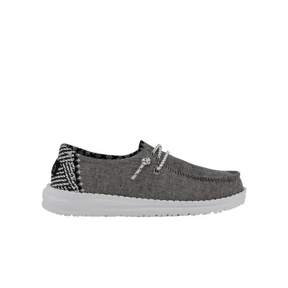 Wendy Youth Onyx Chambray - Select Size - Hey Dudes - Girls